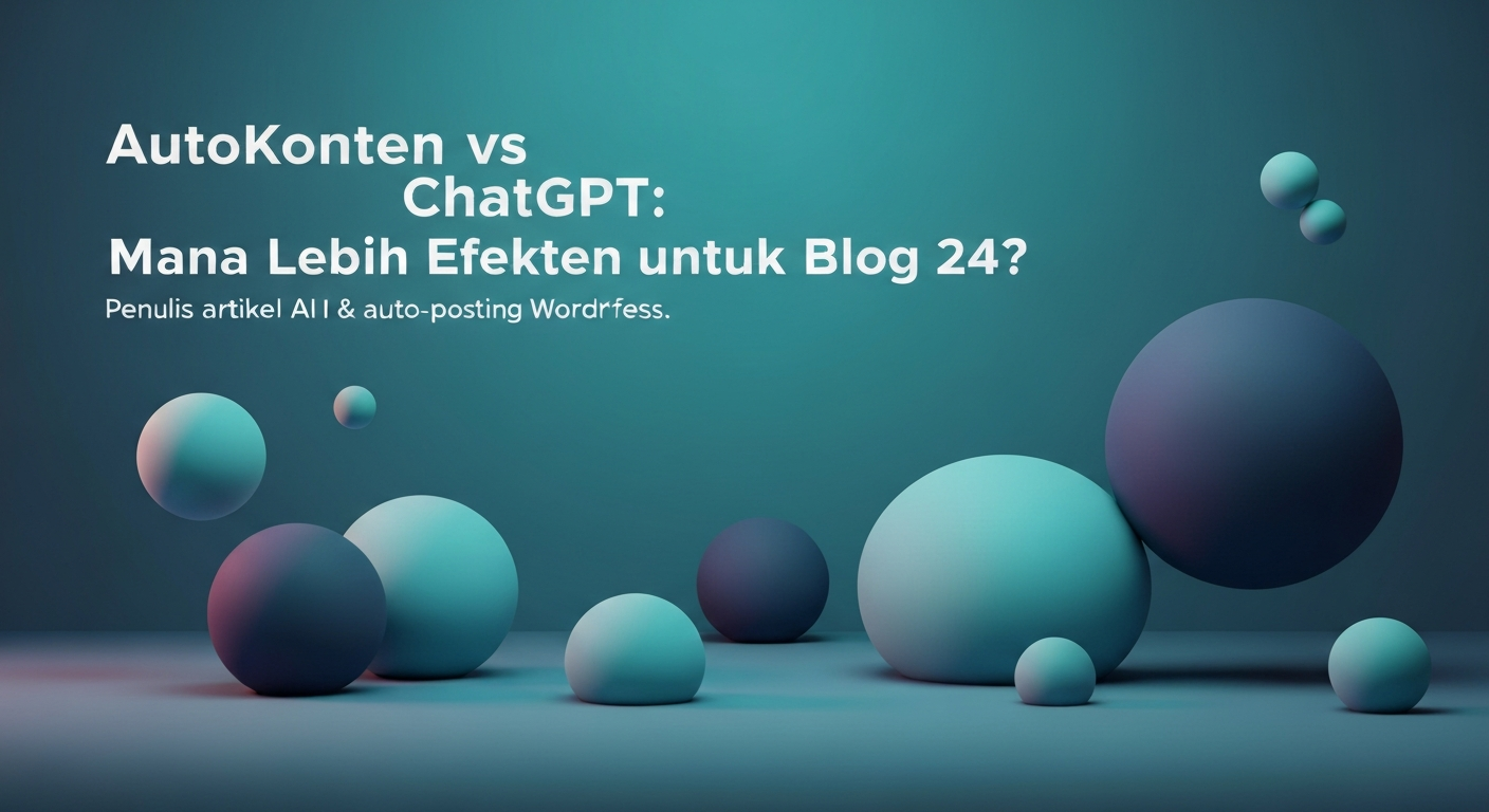 AutoKonten vs ChatGPT: Mana Lebih Efektif untuk Blog 2026?