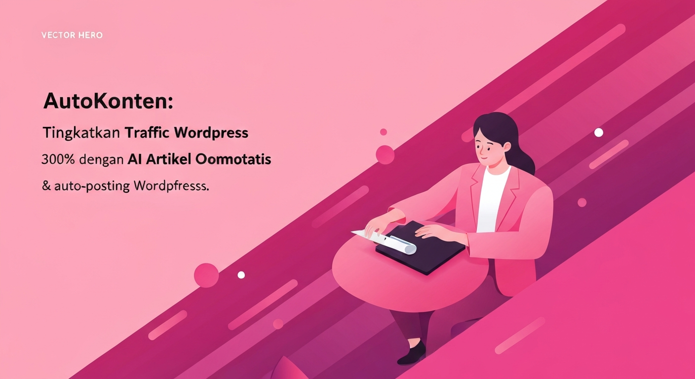 AutoKonten: Tingkatkan Traffic WordPress 300% dengan AI Artikel Otomatis