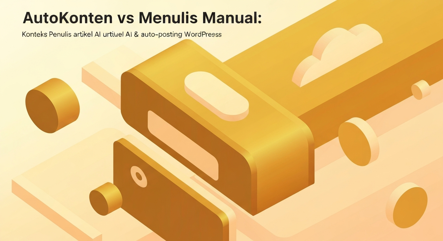 AutoKonten vs Menulis Manual: Mana Lebih Cepat untuk Pemula?